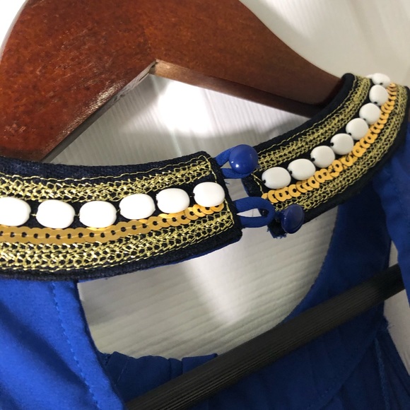 High Neck Surplice Top - Picture 5 of 5